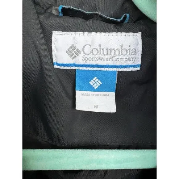 Columbia Sportswear Omni Shield Puffer jacket Black Med Advaced water repellent